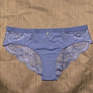 NWOT ThirdLove Lace Back Cheeky size L Ultramarine